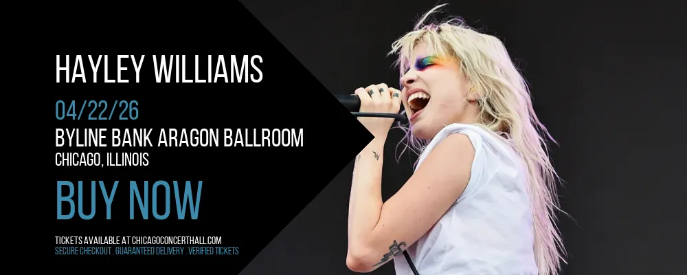Hayley Williams at Byline Bank Aragon Ballroom