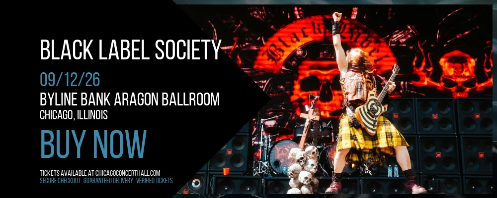 Black Label Society at Byline Bank Aragon Ballroom